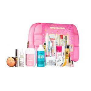 Sephora Favorites Holiday Must Have Value Set Pink Bag Skincare Makeup